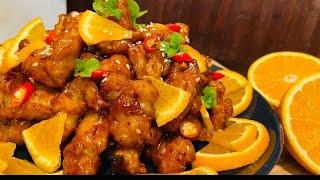 [Eng Sub] Gà Sốt Cam Tươi Mật Ong- Giòn Rụm Vị Chua Ngọt Gây Nghiện Quá Đỗi -Orange Chicken