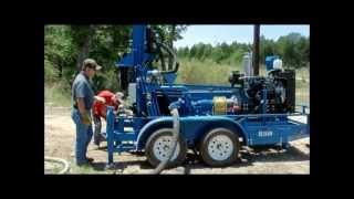 RockBuster R100 Portable Water Well Drilling Rig