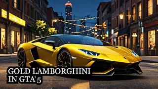 How to Install Techno Gamerz Lamborghini Sián Gold Car Mod GTA 5