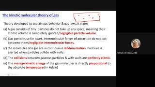 lecture/tutorial topic 5.1  GAS