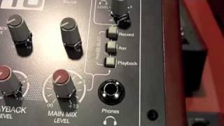 George Whittam reporting from NAMM 2011: Allen & Heath ZED10 USB mixer