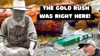 I Found the old PAY STREAK! Whiskey Run Beach Mining /Oregon Gold panning and Sluicing!