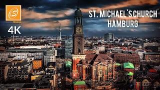 St.  Michael's Church - Walking Tour, Hamburg, Germany 4K UHD