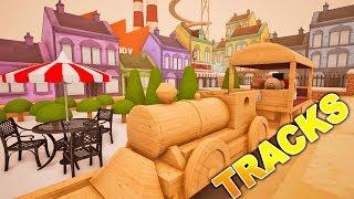 Симулятор деревянной железной дороги и паровозиков - TRACKS The Train Set Game на / Строим город