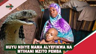 HUYU NDIYE MAMA ALYEFIKWA NA MTIHANI MZITO PEMBA