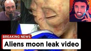 FAKE Moon Landing Video Leaks  - Aliens UFO Drones, Joe Rogan Conspiracy Theories, Creepy TikToks