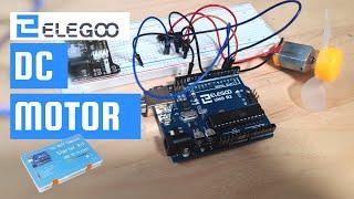 DC Motor Arduino Tutorial - Elegoo The Most Complete Starter Kit