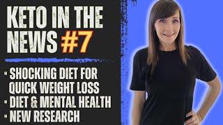 "Keto In The News" VlogCast 7 | Best Diet For Rapid Weight loss & more