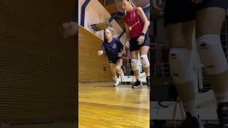 Libero volleyball training