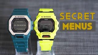 Unlock Hidden menus on the G-Shock GBD-200 and GBX-100