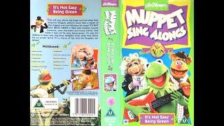 Muppet Sing Alongs - It's Not Easy Being Green (1995, UK VHS)