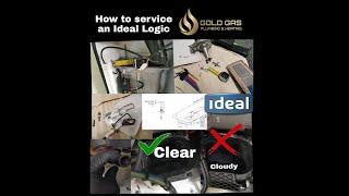 IDEAL LOGIC BOILER SERVICE - How To Service An Ideal Logic Boiler