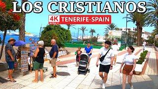 TENERIFE - LOS CRISTIANOS | See what this Place looks like Now  4K Walk ● July 2024
