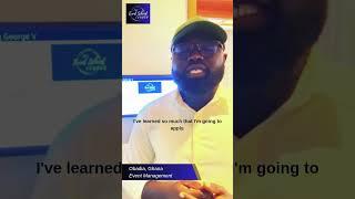 Ghanaian Obadia Shares Why He Recommends Studying Events in London with The Event School London
