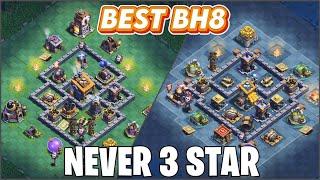 2 STAR ONLY TOP10 BEST BUILDER HALL 8 || BH8 BASE WITH LINK + REPLAY || BASE UPDATE NOVEMBER 2024