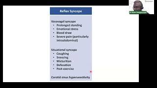 Decoding Syncope: Essential Insights from Dr. Ryan Sewpersadh's Webinar Series