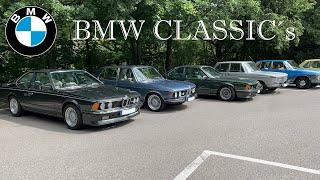 BMW Tradition | Classic Cars | drive by | Pure Sound | Inline 6 | e24 | E3 | e12