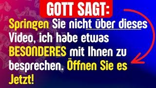 Botschaft von Gott für dich heute Gott kümmert sich um dich  Hör auf, Ihn zu ignorieren