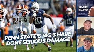 Penn State's offense continues to PERCOLATE thanks to the efforts of the Lions' 'triplets'