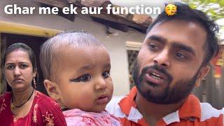 ghar me ek aur funcțion hone ja raha  vikram neha funny vlogs | baby funny vlogs