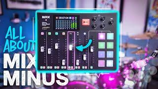 Mix Minus On The Rodecaster Pro: Everything You Need To Know