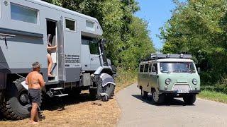 Mercedes-Benz ZETROS 4x4, GRAND TOUR Reisemobil, 'Expedition zum Rhein' - Grand Canal d’Alsace