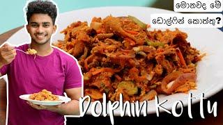 ඩොල්ෆින් කොත්තු | Tasty & Easy Dolphin Kottu | Wild Cookbook | Charith N Silva