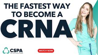 #77: The Fastest Way To Become A CRNA- How to Get Into CRNA School Quickly!