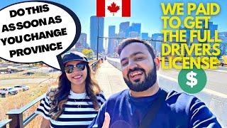 THINGS YOU SHOULD DO IMMEDIATELY | Moving From Toronto to Calgary | DL | Health Card | ID | CRA