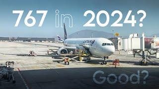 TRIP REPORT | Lima - Santiago de Chile | LATAM Boeing 767-300ER | How Good Is The 767 in 2024?