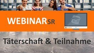 Täterschaft und Teilnahme (Webinar) ► juracademy.de