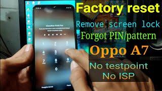 Factory/hard Reset Oppo A7 via Hydra tool