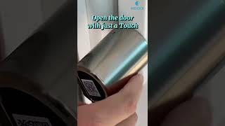 Open your door just with a Touch--WELOCK fingerprint door lock Touch41 #welock #welocksmartlock #diy
