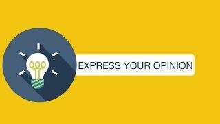 Express your opinion - wyrażanie opinii