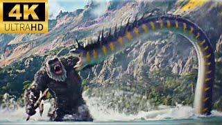Kong Vs the Drownviper [4K HDR] | Godzilla x Kong: The New Empire (2024)