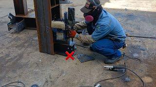 Less and of drill holes. #solution #workout #tipsandtricks  @WelderTube