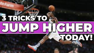 How to Jump Higher INSTANTLY Before Any Game! 