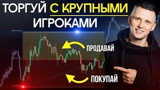 Как покупают и продают крупные игроки. КЛЮЧЕВЫЕ ЗОНЫ интереса | Дисконт и Премия [+ Шпаргалка]