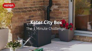 How to Build Keter City Box in 3 Minutes | Step by Step Assembly Video