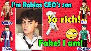  TEXT TO SPEECH  I'm So Rich But Undercover As Poor Kid At New School  Roblox Story