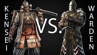 For Honor - Kensei vs Warden - 1vs1 - No Commentary