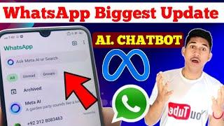 whatsapp ai feature | whatsapp meta ai kya hai | whatsapp ai chatbot | whatsapp new update 2024