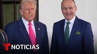 Trump se reúne con el primer ministro de Irlanda en la Casa Blanca