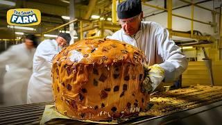 AMAZING Panettone Mass Production! This is How Panettone is Made in Advanced factories!