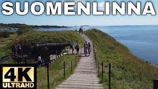 Walking in Helsinki Finland - Tour in Suomenlinna