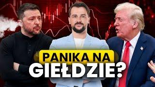 Panika na giełdzie? FATALNE ROZMOWY przełożą się na giełdowe tąpnięcie? Kurs złotego traci w oczach