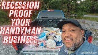 Getting Handyman Jobs During Hard Times | Handyman Business