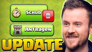 Trainingszeit Entfernt und Spendensystem Überarbeitet in Clash of Clans