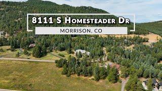 HD Drone Flyover of 8111 S Homesteader Dr - Morrison, CO