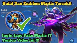 Latest emblems and builds for the sickest and most powerful Martis in Mobile Legends 2024